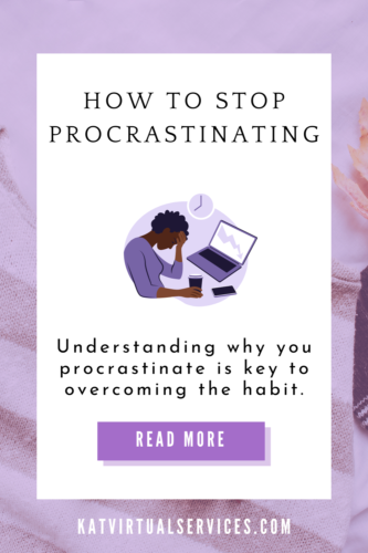 How to stop procrastinating. Understanding why you procrastinate is key to overcoming the habit. Read more. person at a laptop. Appears frustrated.