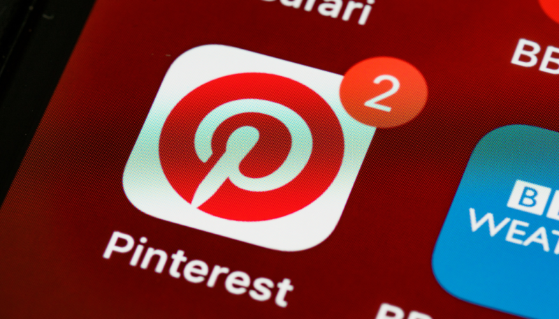 a picture of the Pinterest icon
