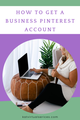 how to get a pinterest business account