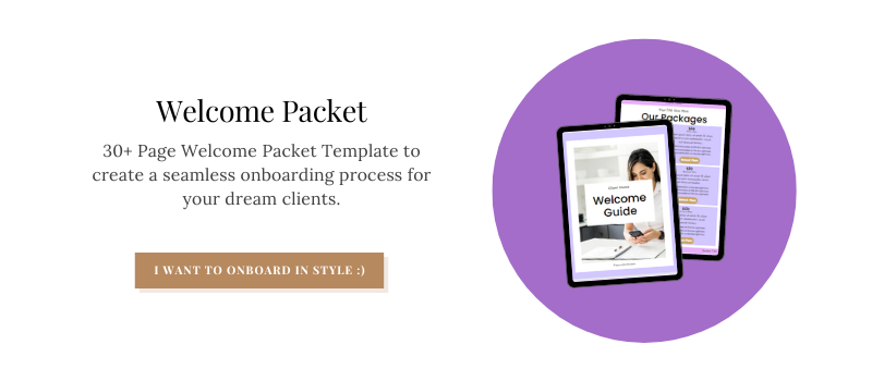 Welcome Packet. 30+ Page Welcome Packet Template to create a seamless onboarding process for your dream clients.