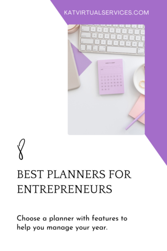 8 Best planners for Entrepreneurs