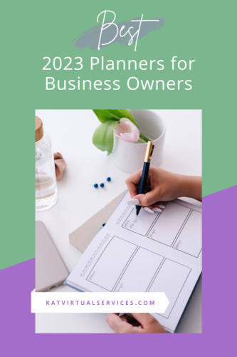 Best 2023 planners for business owners