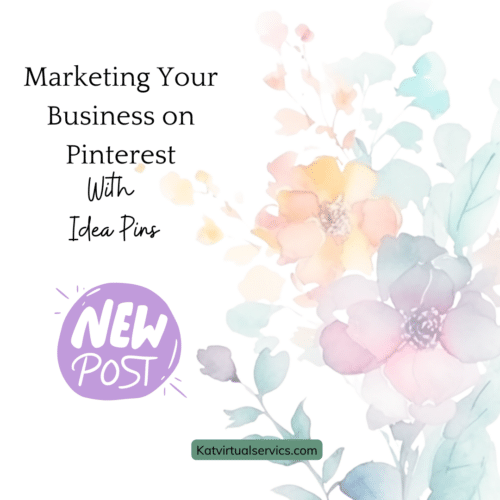 Marketing Your Business on Pinterest with idea pins. 