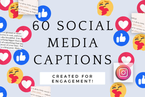 60 social media captions