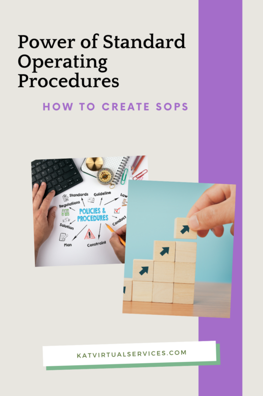 The power of standard operating procedures. How to create SOPs.