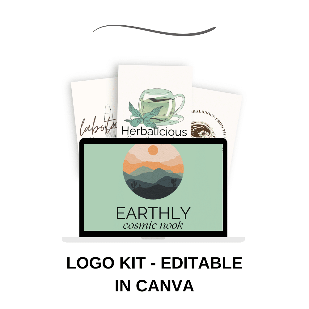 Logo Kit - Editable in Canva