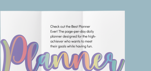 Check out the Best Planner Ever! The daily planner designed for the high achiever. 