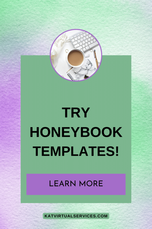 Try honeybook templates! learn more