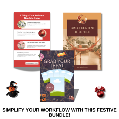 Simplify Your Workflow with this Festive Bundle!