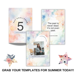 Grab Your Pinterest Templates for summer today!