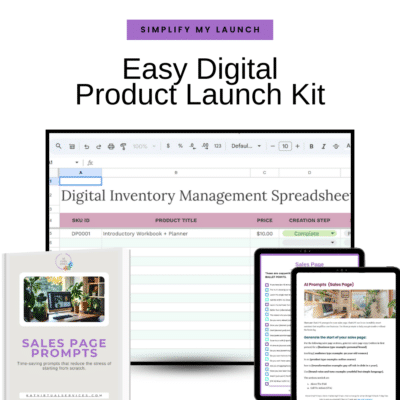 Easy Digital Product Launch Kit