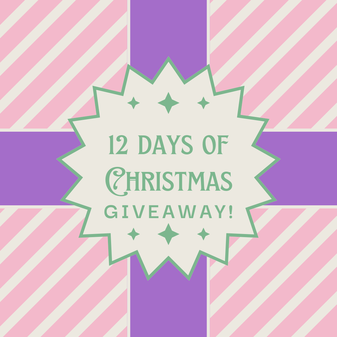 12 days of
Christmas giveaway