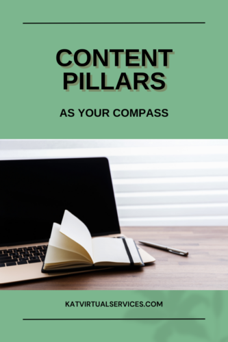 content pillars as your compass