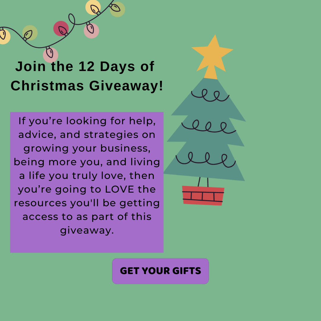 Join the 12 Days of Christmas Giveaway!