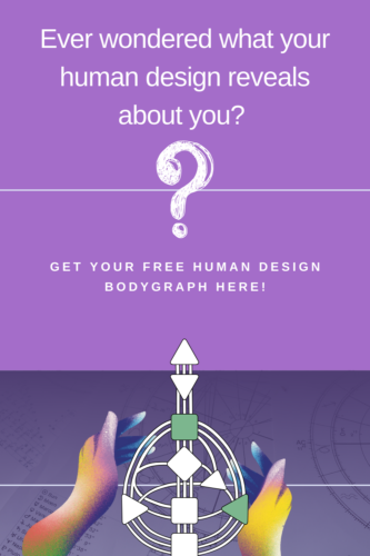 Ever wondered what your human design reveals about you?  Get your free human design bodygraph here!