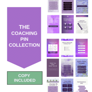 The Coaching pin collection with copy